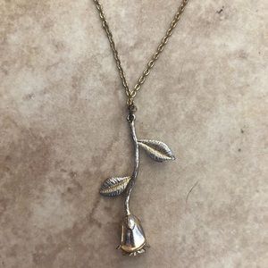 Jewelry - Gold Rose Necklace Jewelry - Gold Rose Necklace